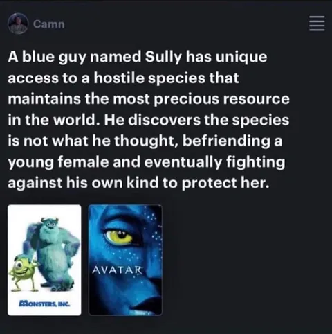 Sulley Discovers the Na'vi