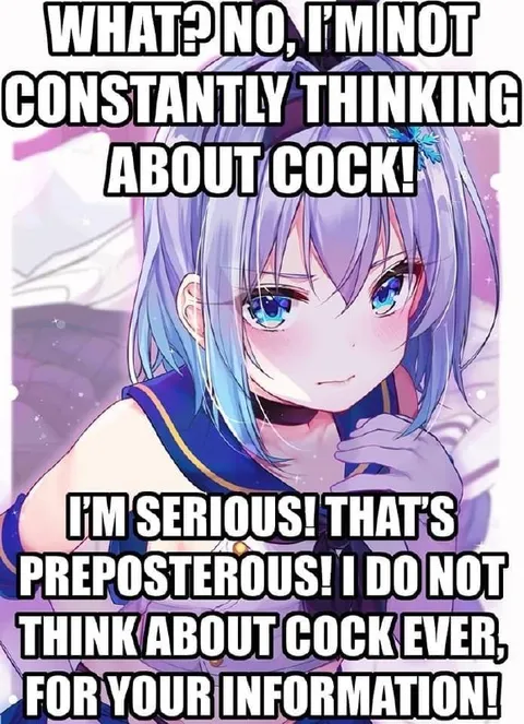 I'm Not Thinking About Cock
