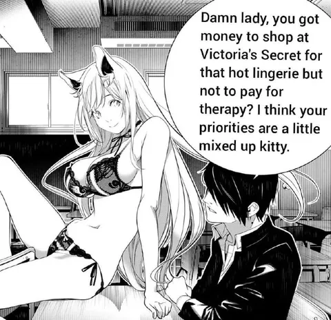 Mixed Up Kitty Priorities