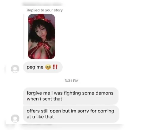 Fighting Demons Reply