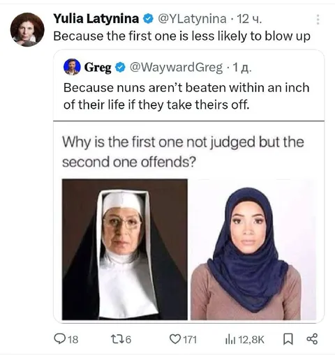 Nuns and Hijabs Double Standard