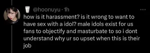 Male Idols Exist for Us