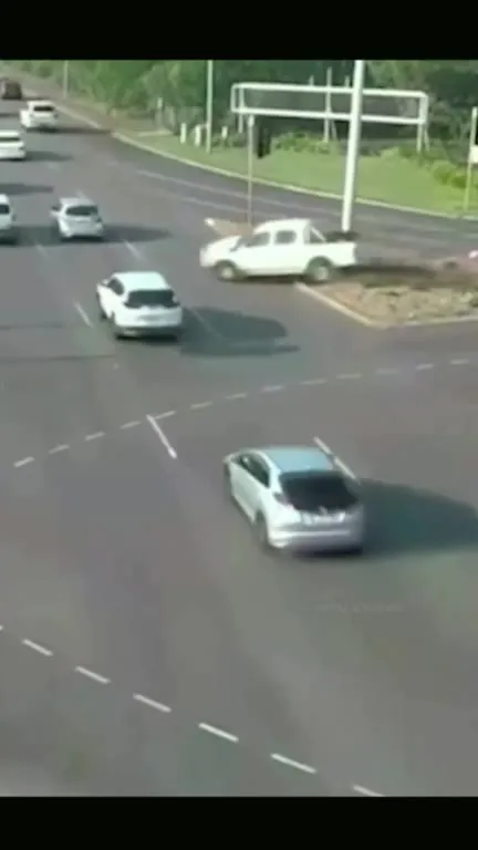 Когда на дороге полный хаос