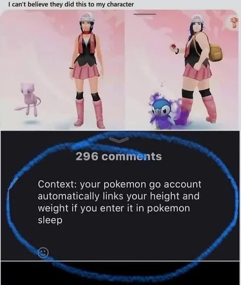 Pokémon Sleep Weight Update