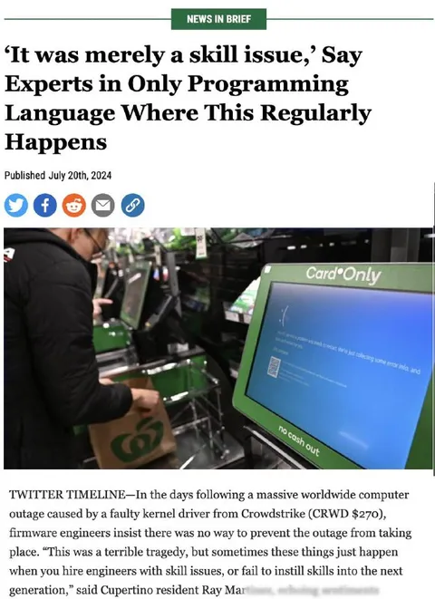 Only Programming Language Skill Issue