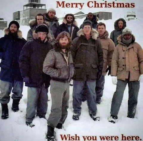 The Thing Christmas Card