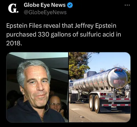 Epstein Files Sulfuric Acid