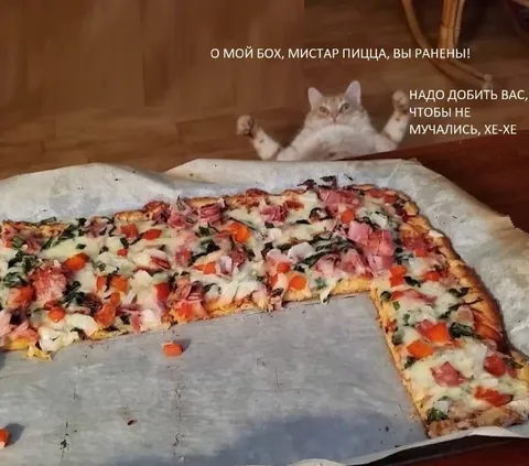 Мистер Пицца ранен