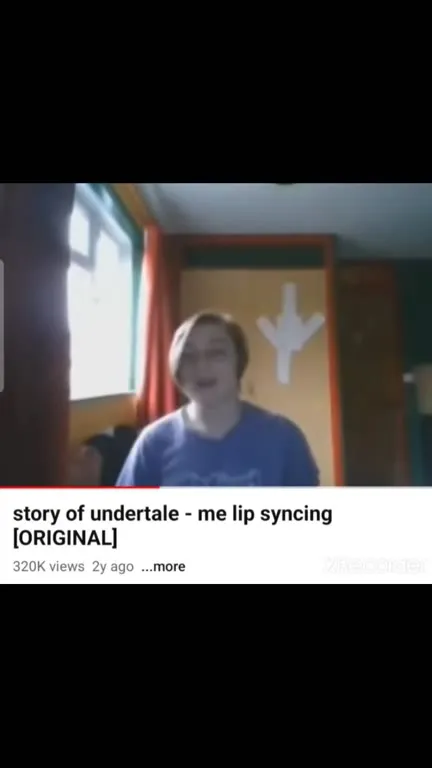 Story of Undertale Lip Sync Gone Wrong