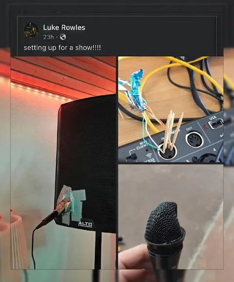 Setting Up for a Show
