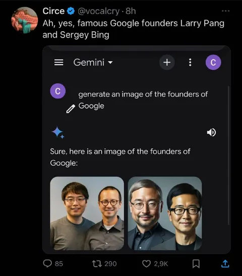 Larry Pang and Sergey Bing