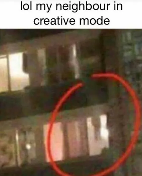 Neighbour in Creative Mode