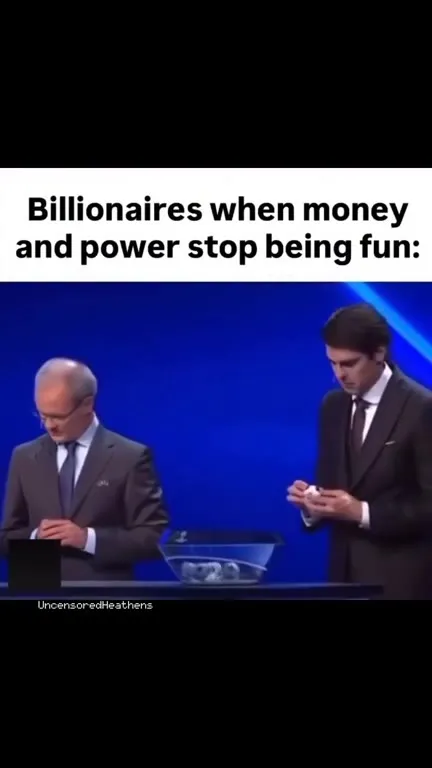Billionaires Lose the Fun