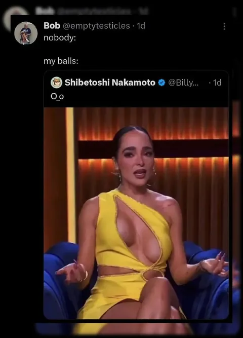 Nobody My Balls Reaction
