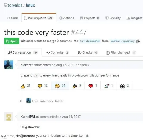 Prepend Comments for Faster Code