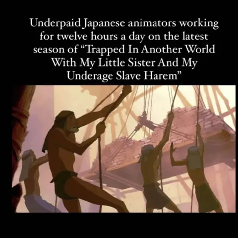 Underpaid Anime Animators