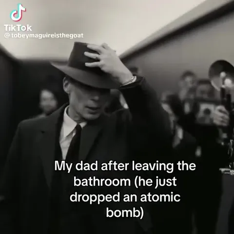 Dad After the Bathroom Bomb