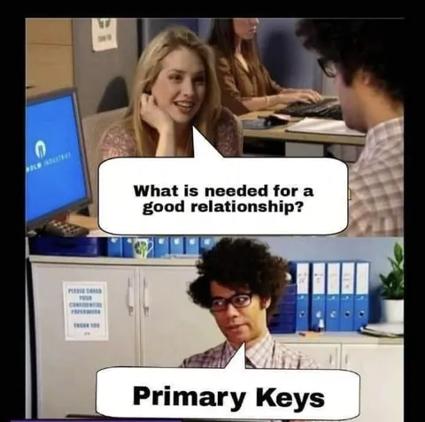 Primary Keys Relationship Advice