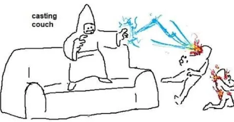 Casting Couch Lightning Attack