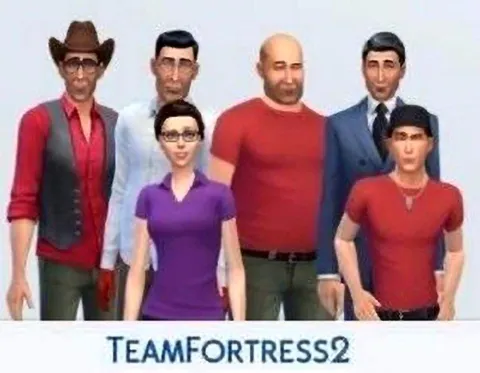 Team Fortress 2 Team Lineup