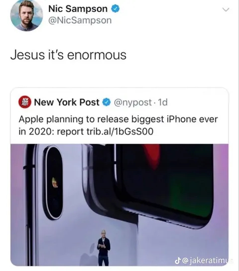 Jesus It’s Enormous iPhone