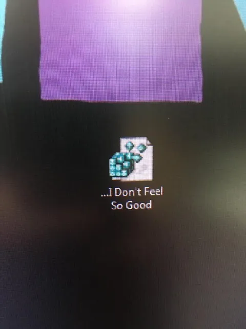 I Don't Feel So Good Icon