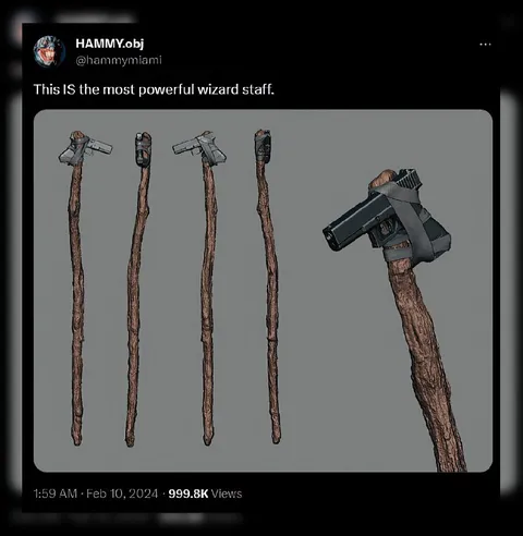 Most Powerful Wizard Staff