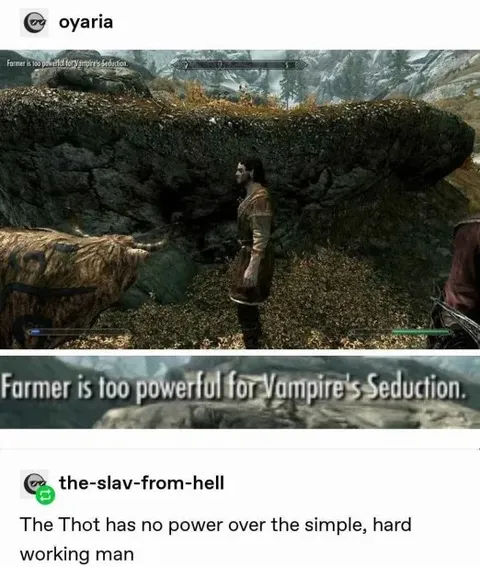 Farmer Too Powerful for Seduction