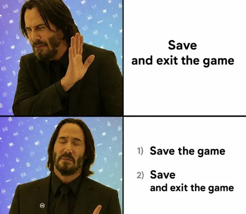 Save and Exit the Game