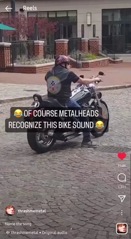 Metalheads Recognize the Bike Sound