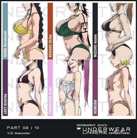 Bleach Underwear Collection