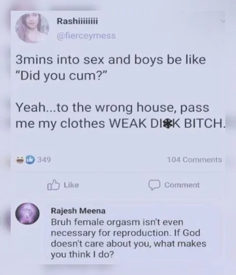 Wrong House Weak Dick Bitch