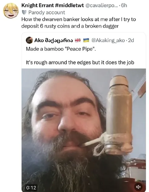Dwarven Banker Sees My Payment