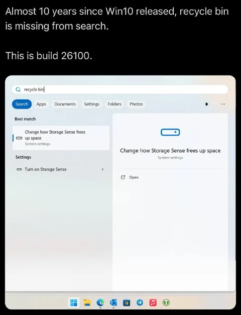 Windows 10 Recycle Bin Missing