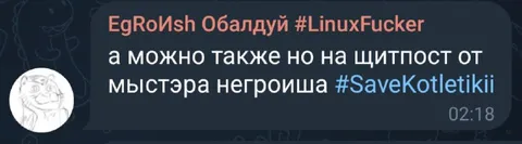 Щитпост от мыстэра негроиша