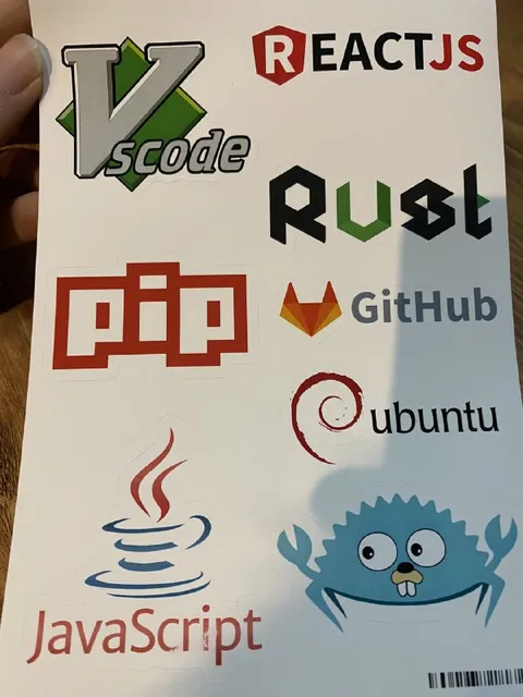 Programming Language Sticker Pack