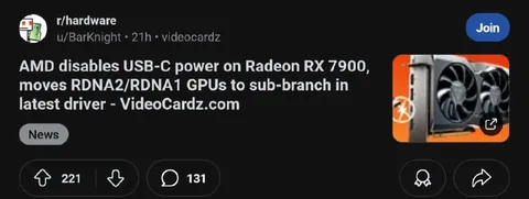 AMD Radeon Driver Support Cuts