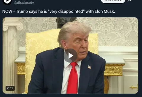 Trump Is Very Disappointed