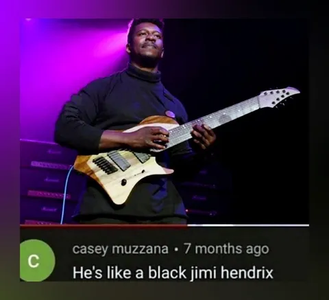 Black Jimi Hendrix Comment