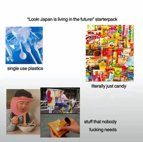 Japan Is Living in the Future Starterpack