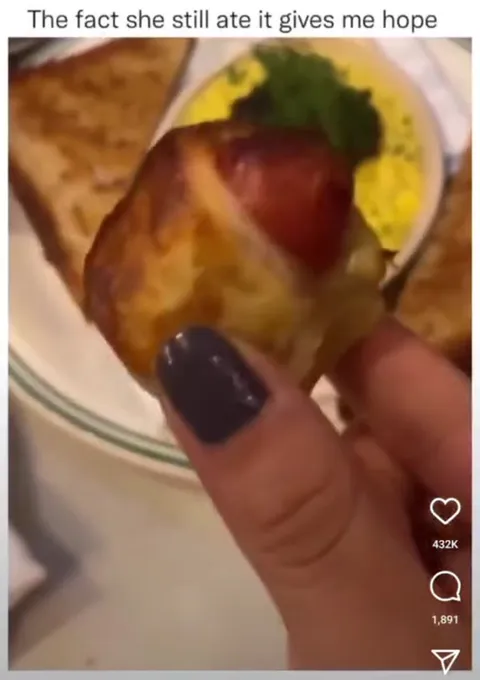 She Still Ate It
