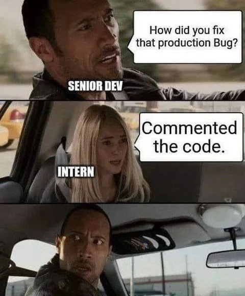 Commented the Production Code