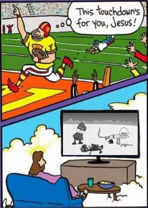 This Touchdown's for You, Jesus