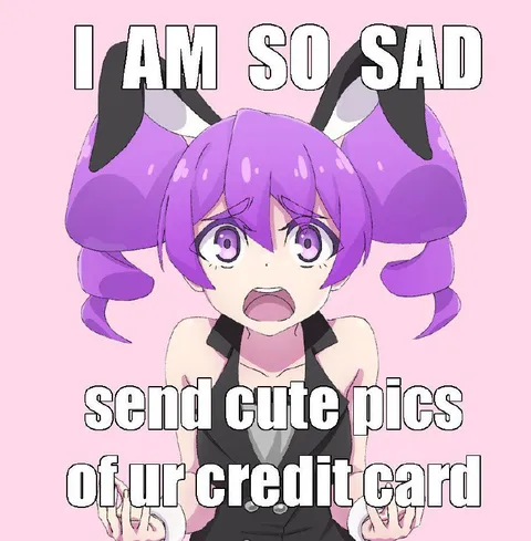 Send Cute Pics of Our Credit Card