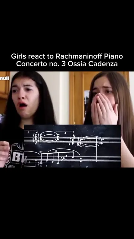 Girls React to Rachmaninoff