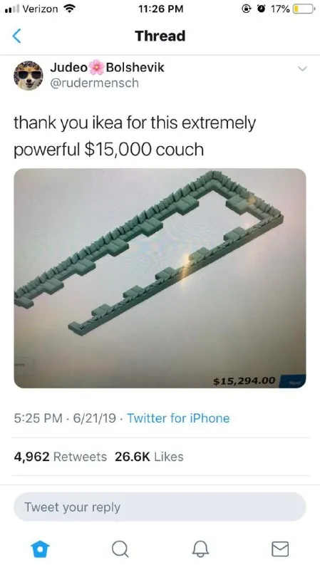 IKEA's $15,000 Powerful Couch