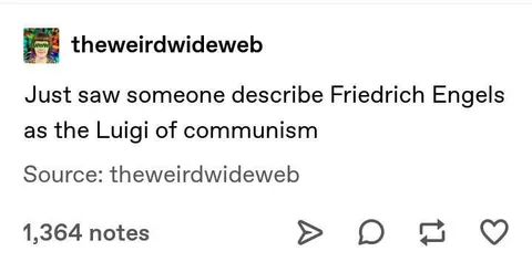 Friedrich Engels as Luigi