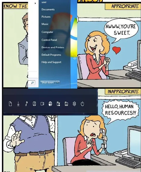 Appropriate and Inappropriate Comments