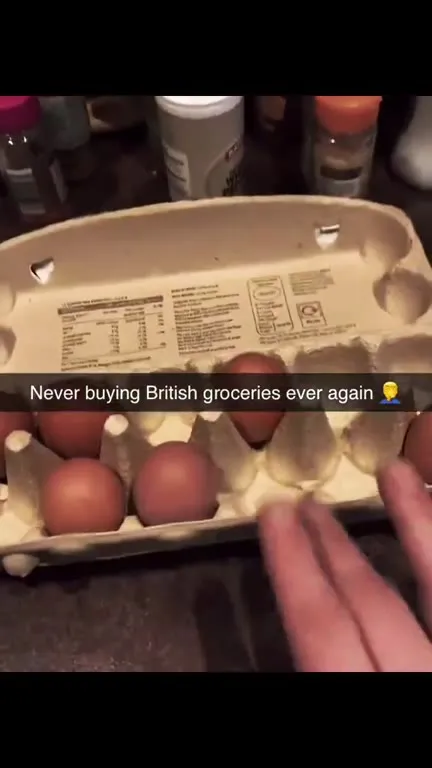 British Groceries Surprise Spider