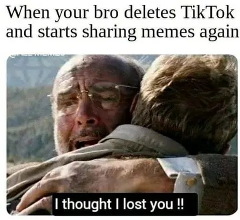 Bro Returns to Sharing Memes